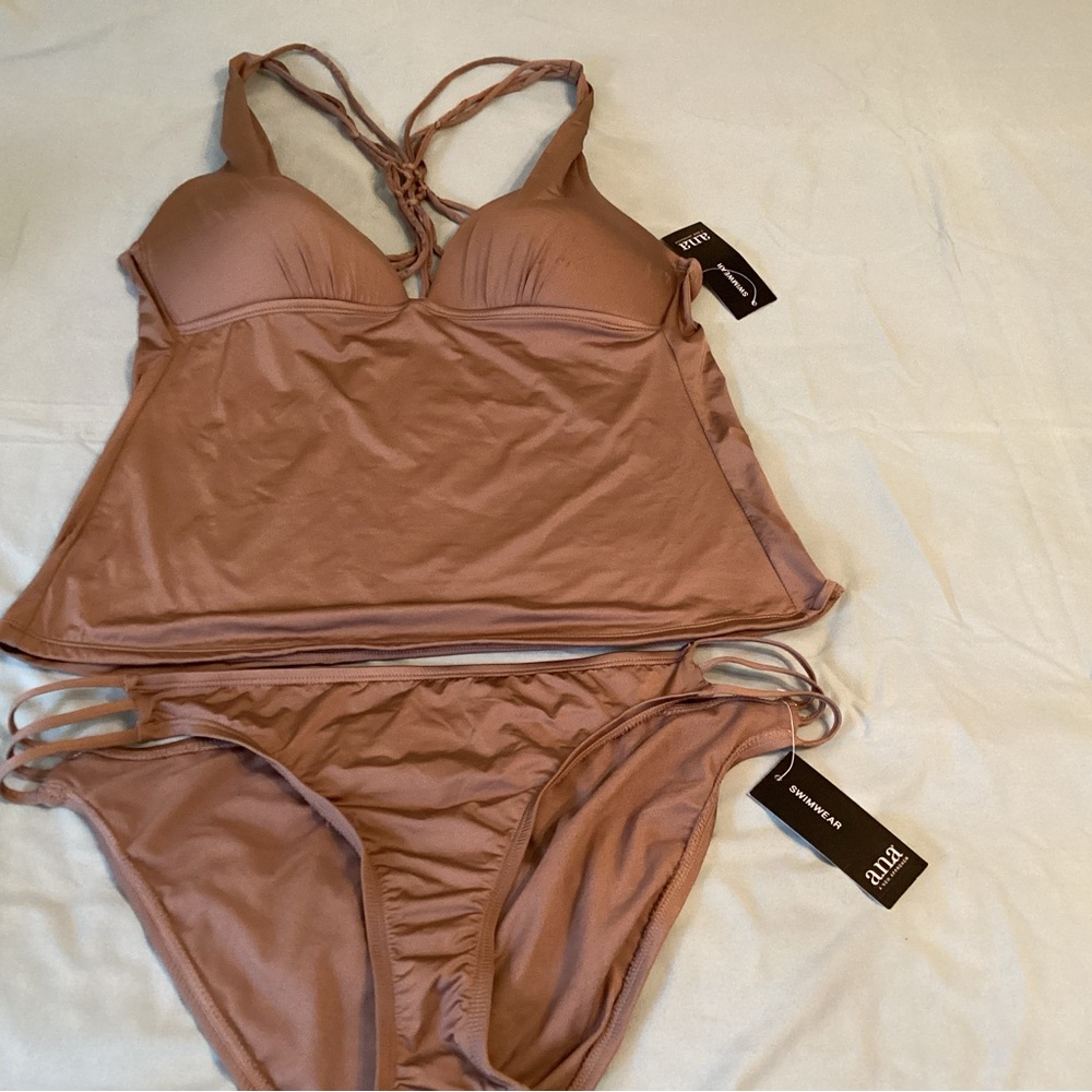 NEW with tag A.N.A. WOMENS 2 piece tankini swimsuit